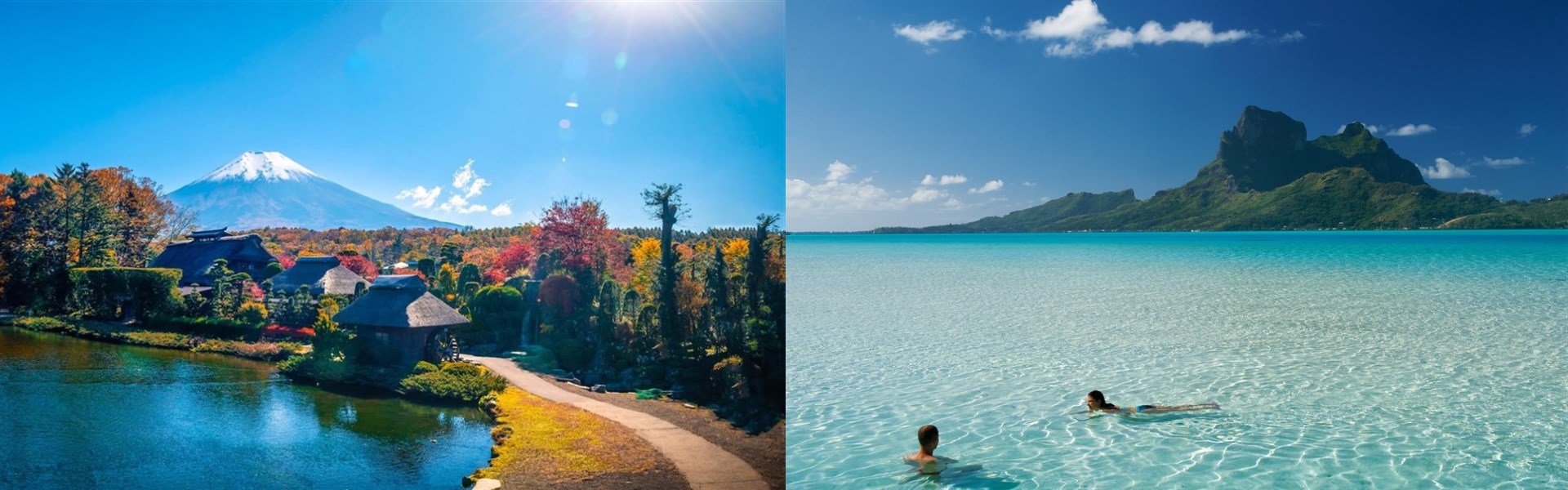 Exkluzivní dovolená - Japonsko a Bora Bora - 