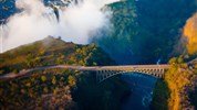 Z Kapského Města přes Viktoriiny vodopády do NP Chobe (s anglicky mluvícím průvodcem) - Victoria Falls - most